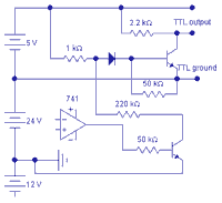 TTL to any voltage level
