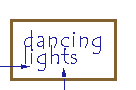dancing lights at right