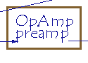 pre-amp using an OpAmp